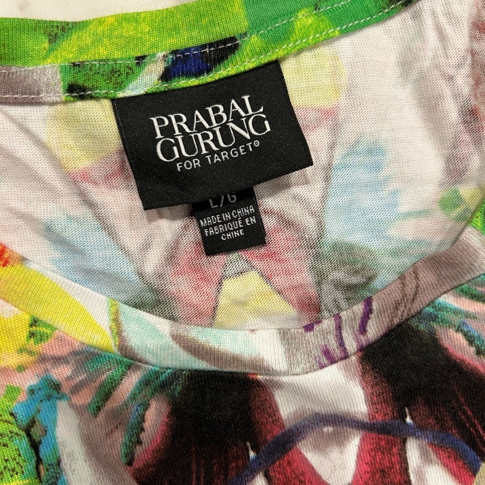 Prabal Garung for Target colorful tshirt dress.